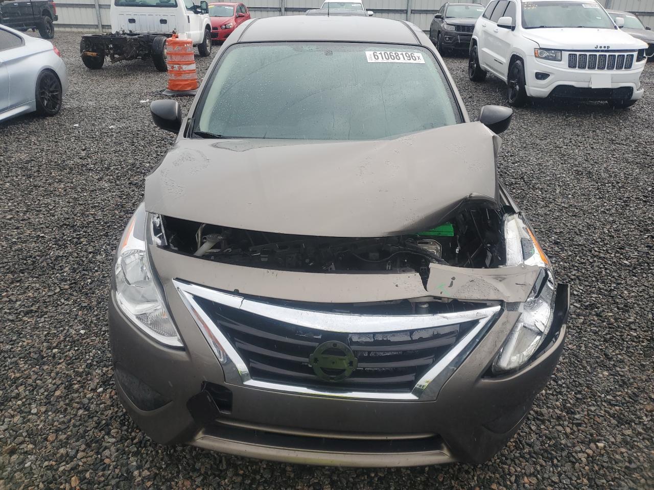 2015 Nissan Versa 1.6 Sv Gray vin: 3N1CN7AP5FL885667