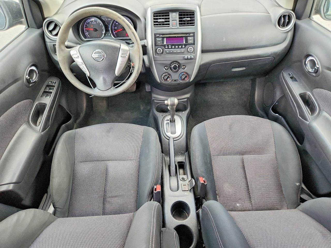 2015 Nissan Versa 1.6 Sv Black vin: 3N1CN7AP5FL887984