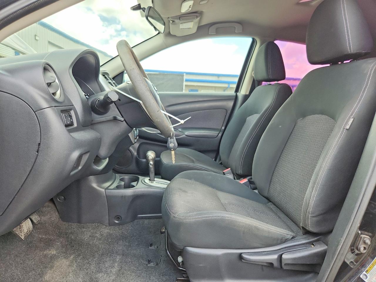 2015 Nissan Versa 1.6 Sv Black vin: 3N1CN7AP5FL887984