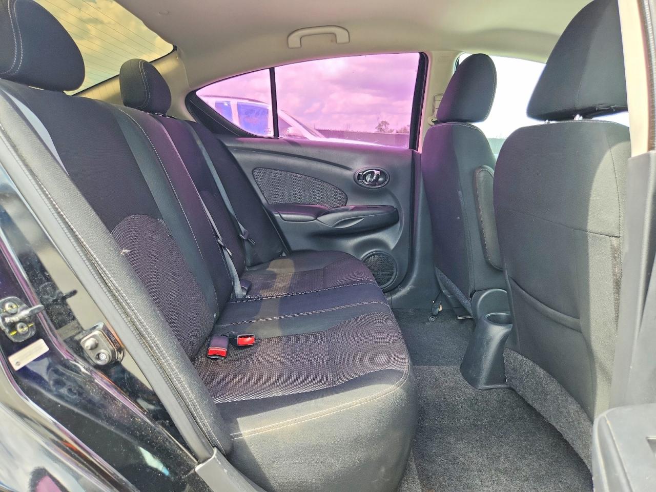 2015 Nissan Versa 1.6 Sv Black vin: 3N1CN7AP5FL887984
