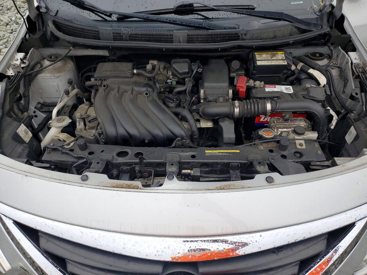 2015 Nissan Versa 1.6 Sv Серебряный vin: 3N1CN7AP5FL903732