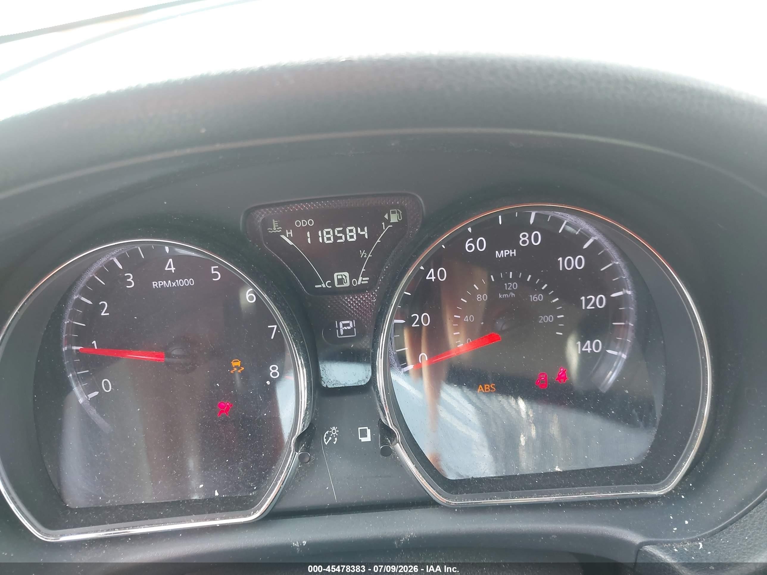2015 Nissan Versa 1.6 Sv Синий vin: 3N1CN7AP5FL911989