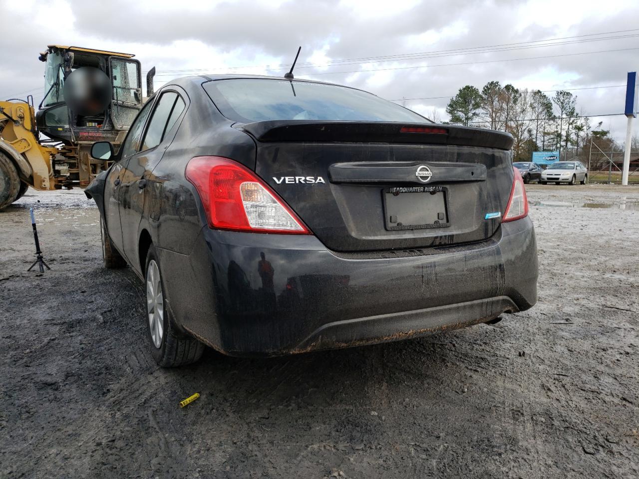 2015 Nissan Versa S Черный vin: 3N1CN7AP5FL912401