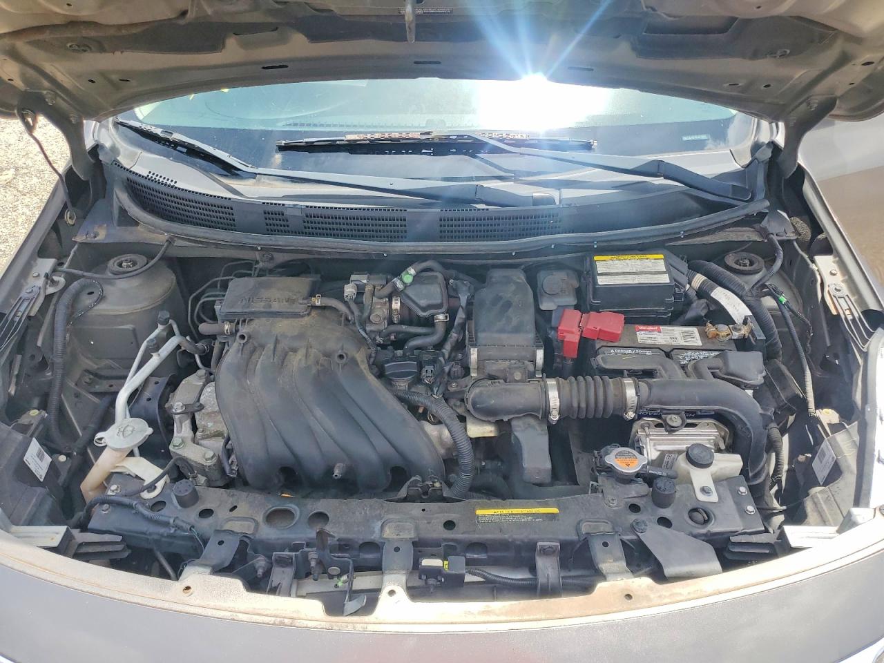 2015 Nissan Versa 1.6 S Plus Gray vin: 3N1CN7AP5FL913886