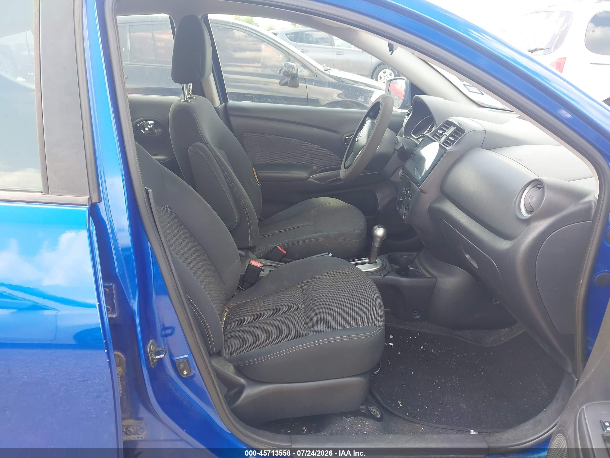 2015 Nissan Versa 1.6 Sv Blue vin: 3N1CN7AP5FL936410