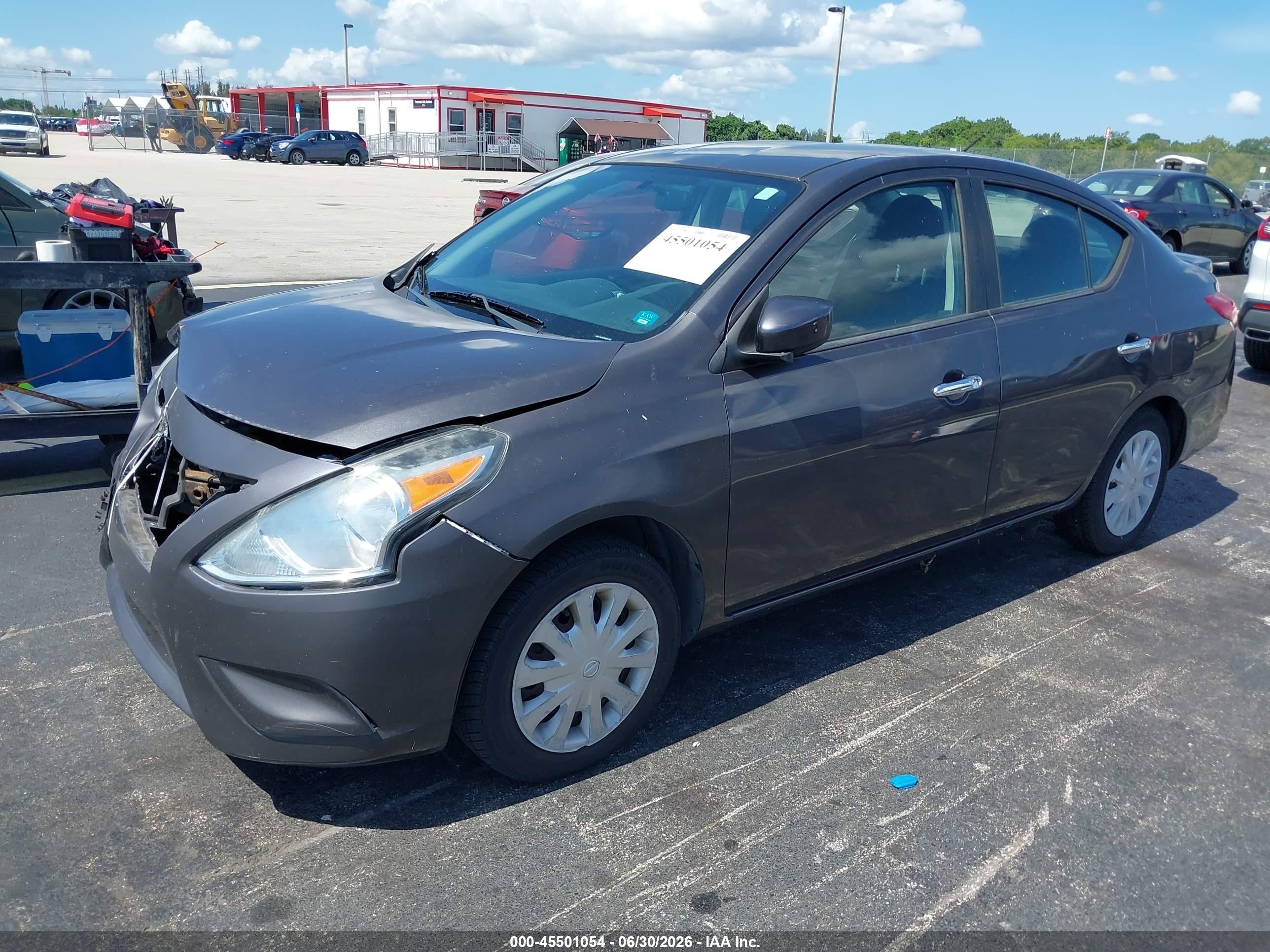 2015 Nissan Versa 1.6 S/1.6 S+/1.6 Sl/1.6 Sv Gray vin: 3N1CN7AP5FL941901