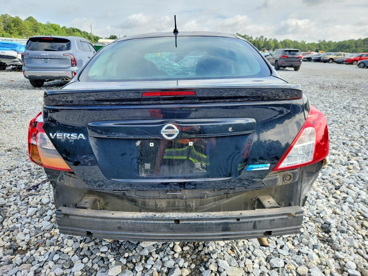 2015 Nissan Versa 1.6 S Plus Black vin: 3N1CN7AP5FL954308