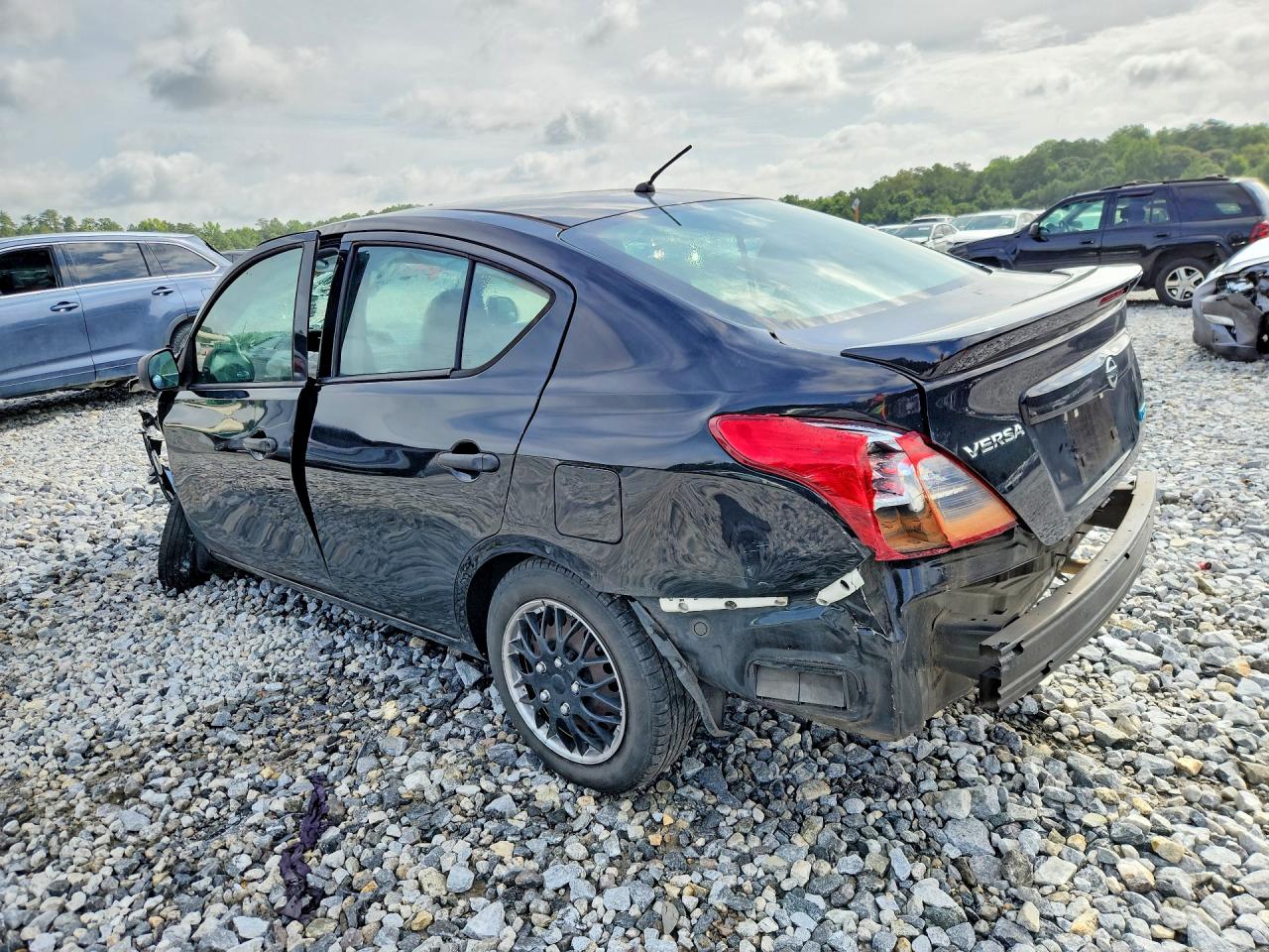 2015 Nissan Versa 1.6 S Plus Black vin: 3N1CN7AP5FL954308