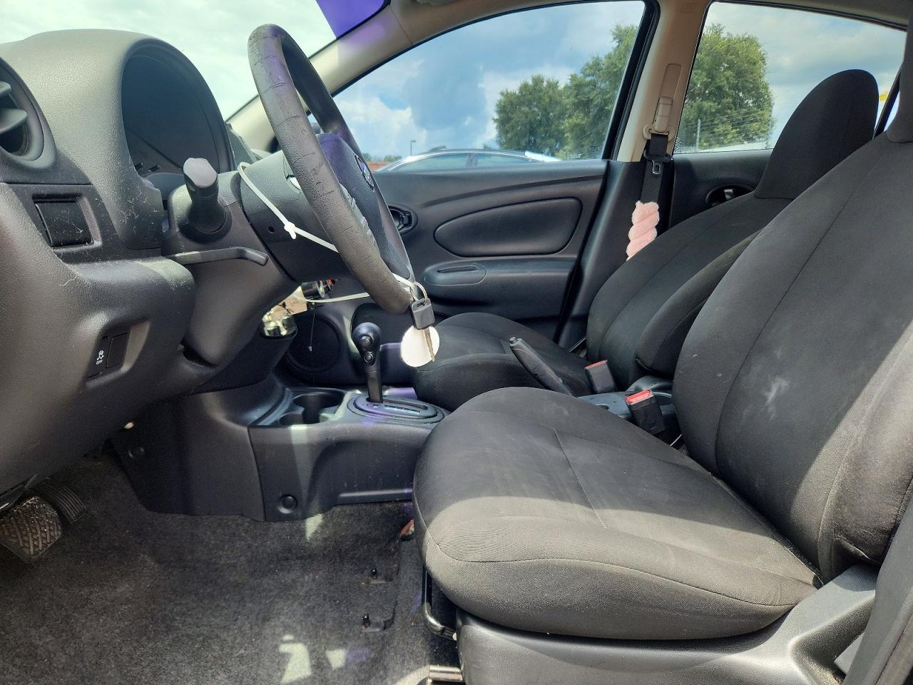 2015 Nissan Versa 1.6 S Black vin: 3N1CN7AP5FL959086