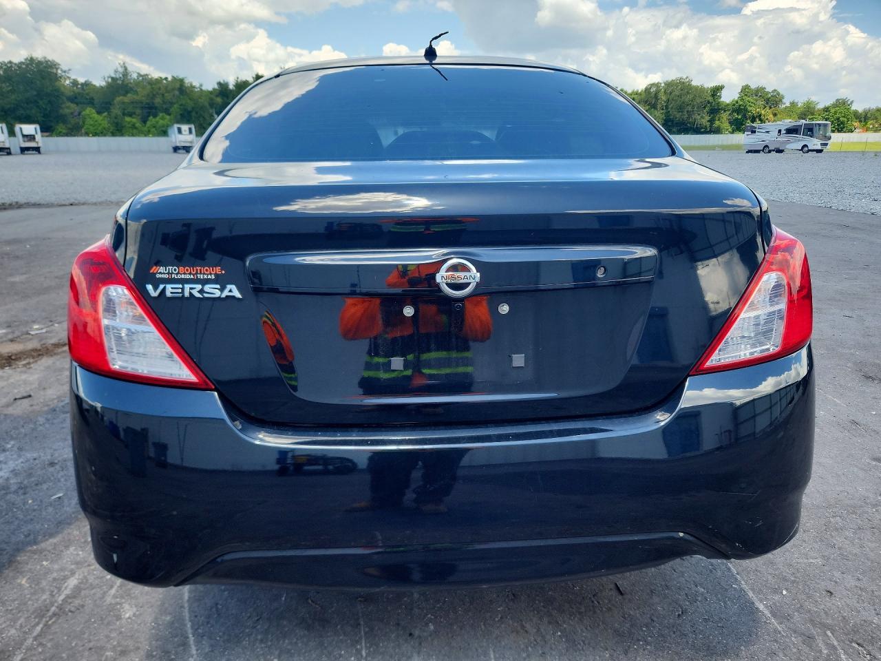 2015 Nissan Versa 1.6 S Black vin: 3N1CN7AP5FL959086