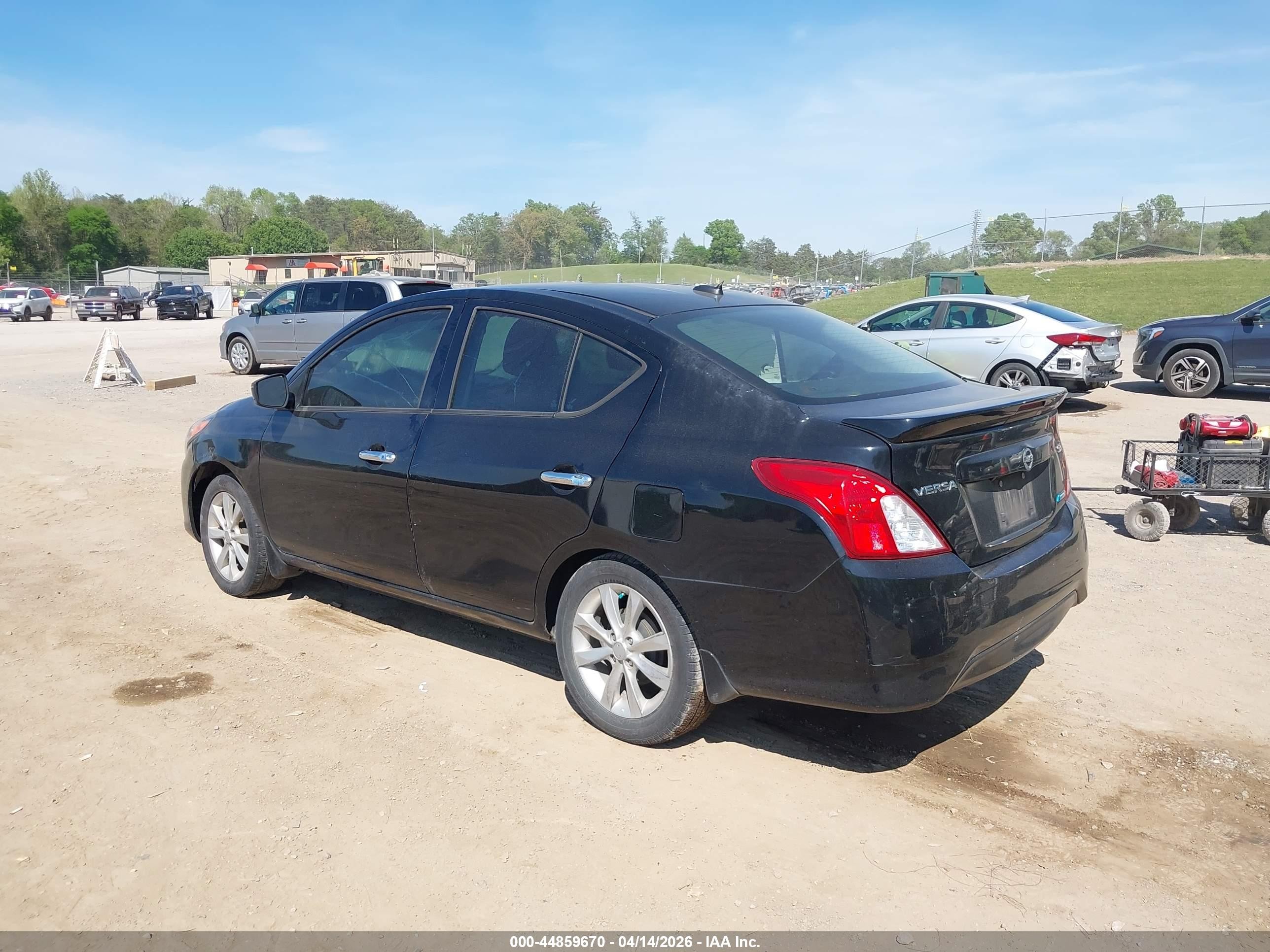2016 Nissan Versa 1.6 Sl Black vin: 3N1CN7AP5GL900671