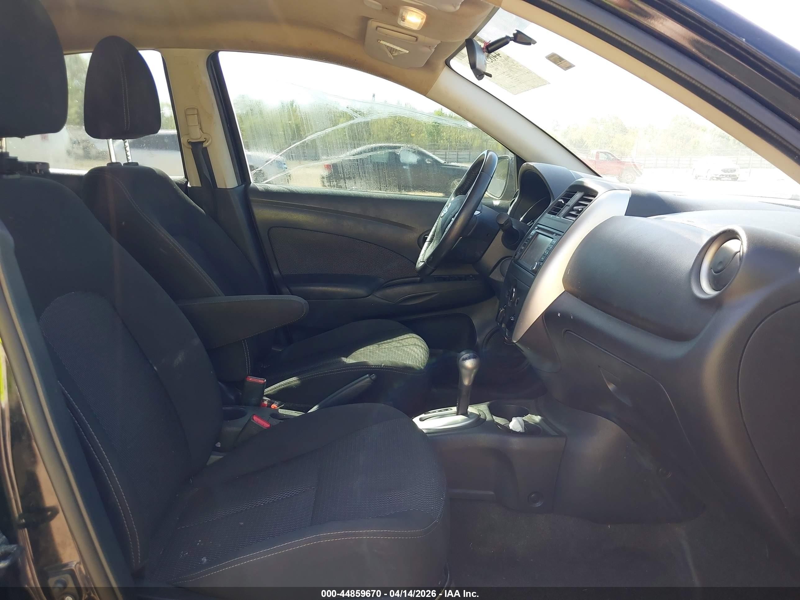 2016 Nissan Versa 1.6 Sl Black vin: 3N1CN7AP5GL900671