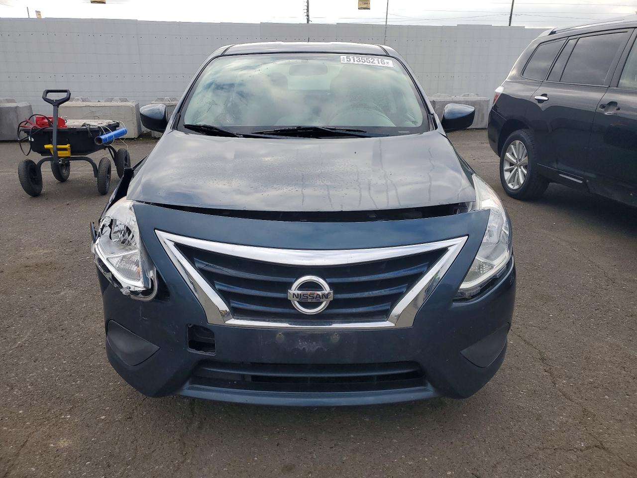 2017 Nissan Versa 1.6 Sv Blue vin: 3N1CN7AP5HL804122