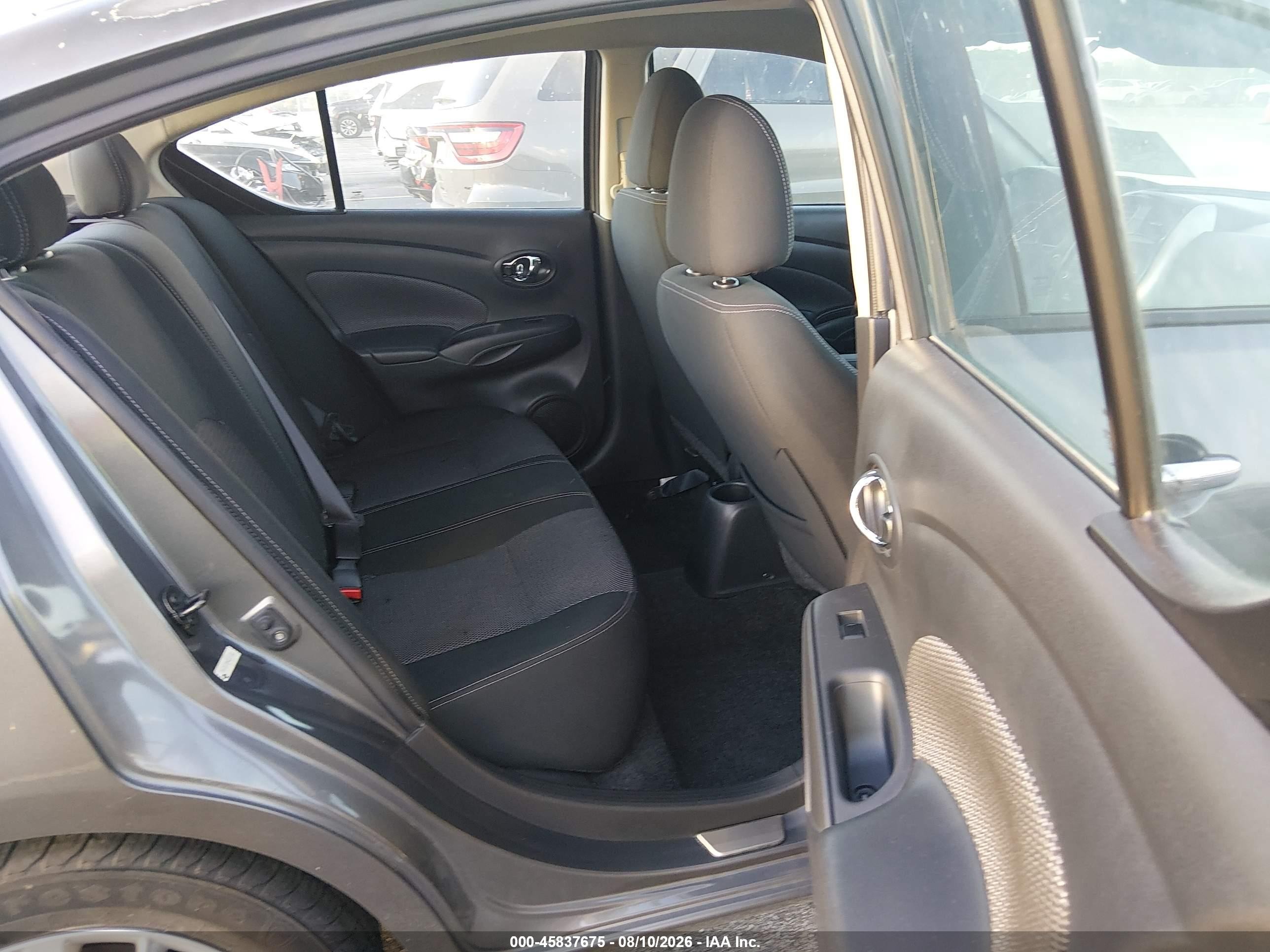 2019 Nissan Versa 1.6 Sv Gray vin: 3N1CN7AP5KL826161