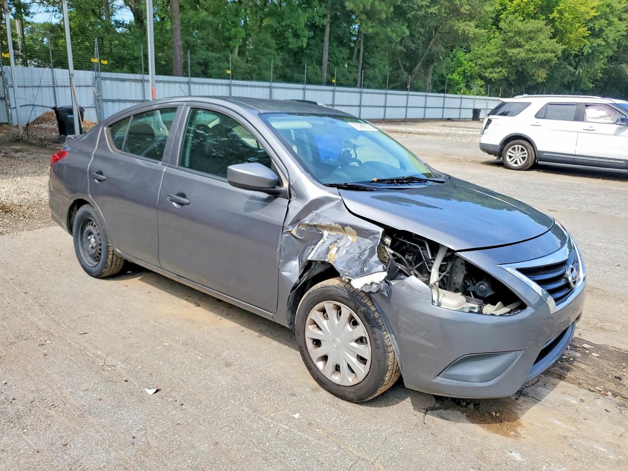 2019 Nissan Versa S Plus Charcoal vin: 3N1CN7AP5KL827083
