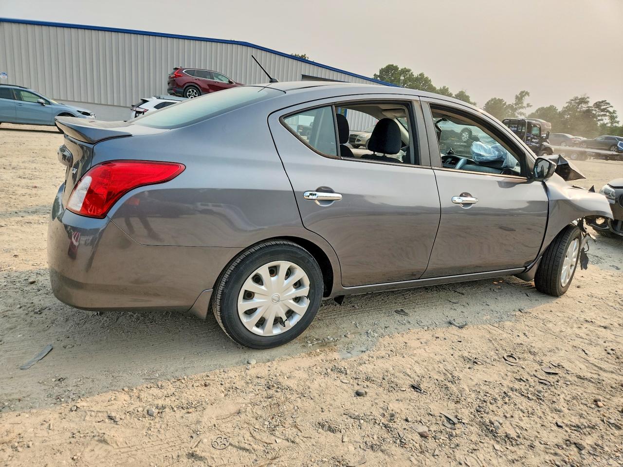 2019 Nissan Versa Sv Серый vin: 3N1CN7AP5KL838455