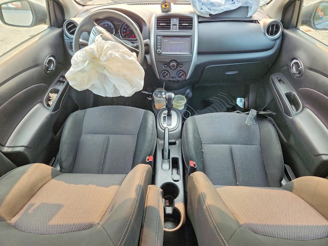2019 Nissan Versa Sv Серый vin: 3N1CN7AP5KL838455