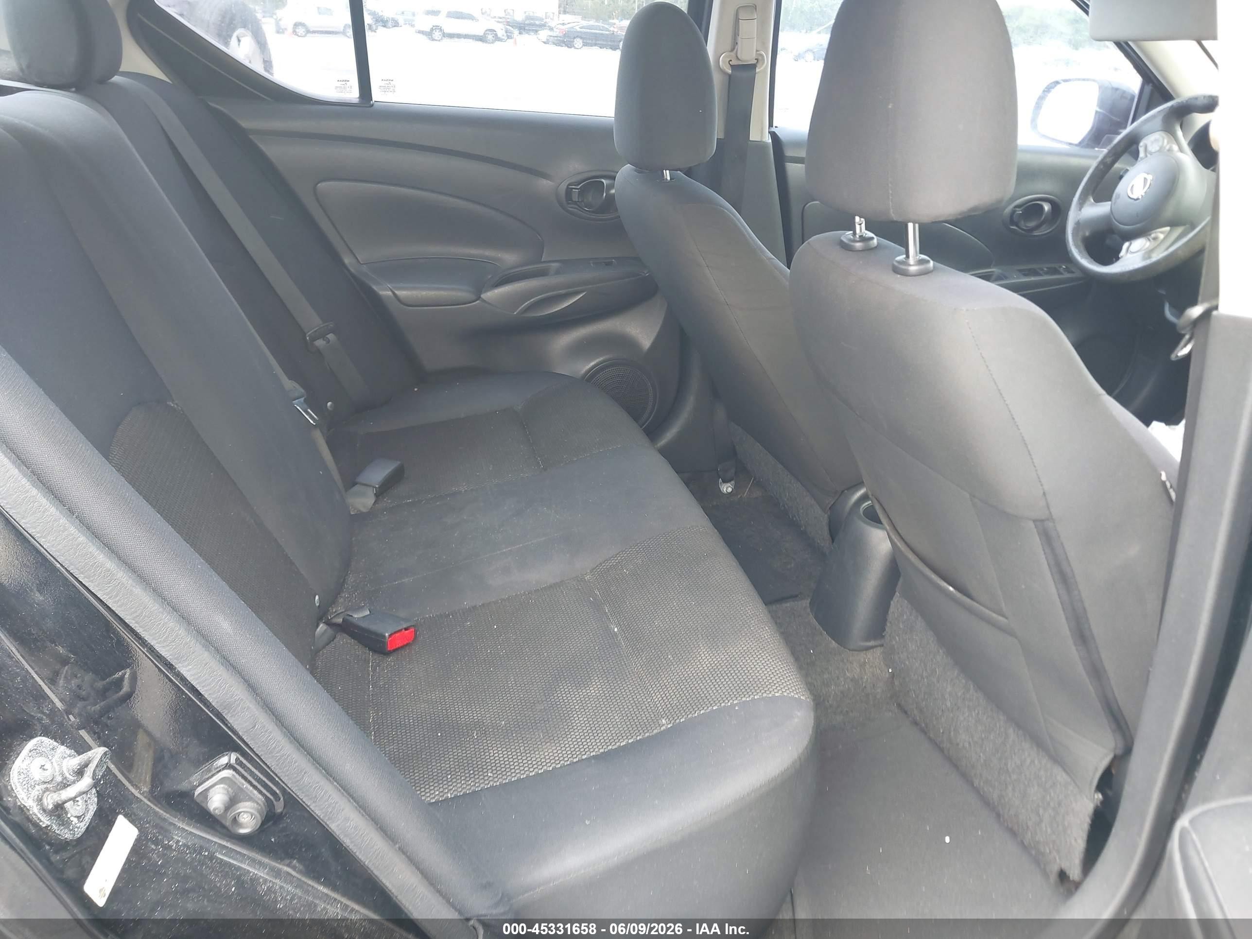 2012 Nissan Versa 1.6 Sv Black vin: 3N1CN7AP6CL836814