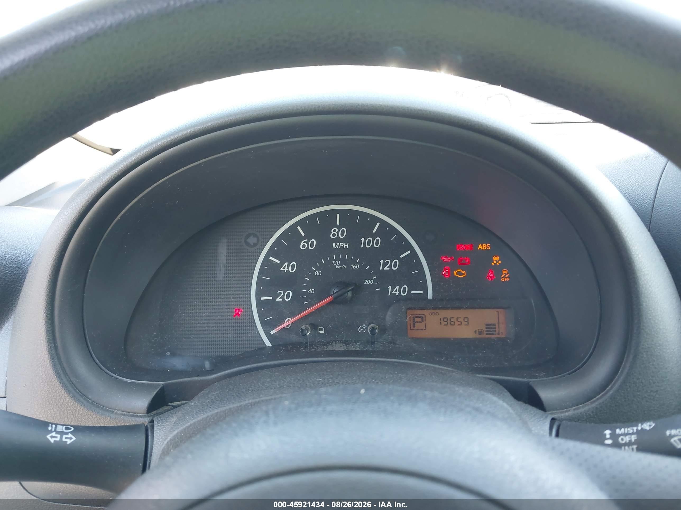 2012 Nissan Versa 1.6 S Silver vin: 3N1CN7AP6CL854388
