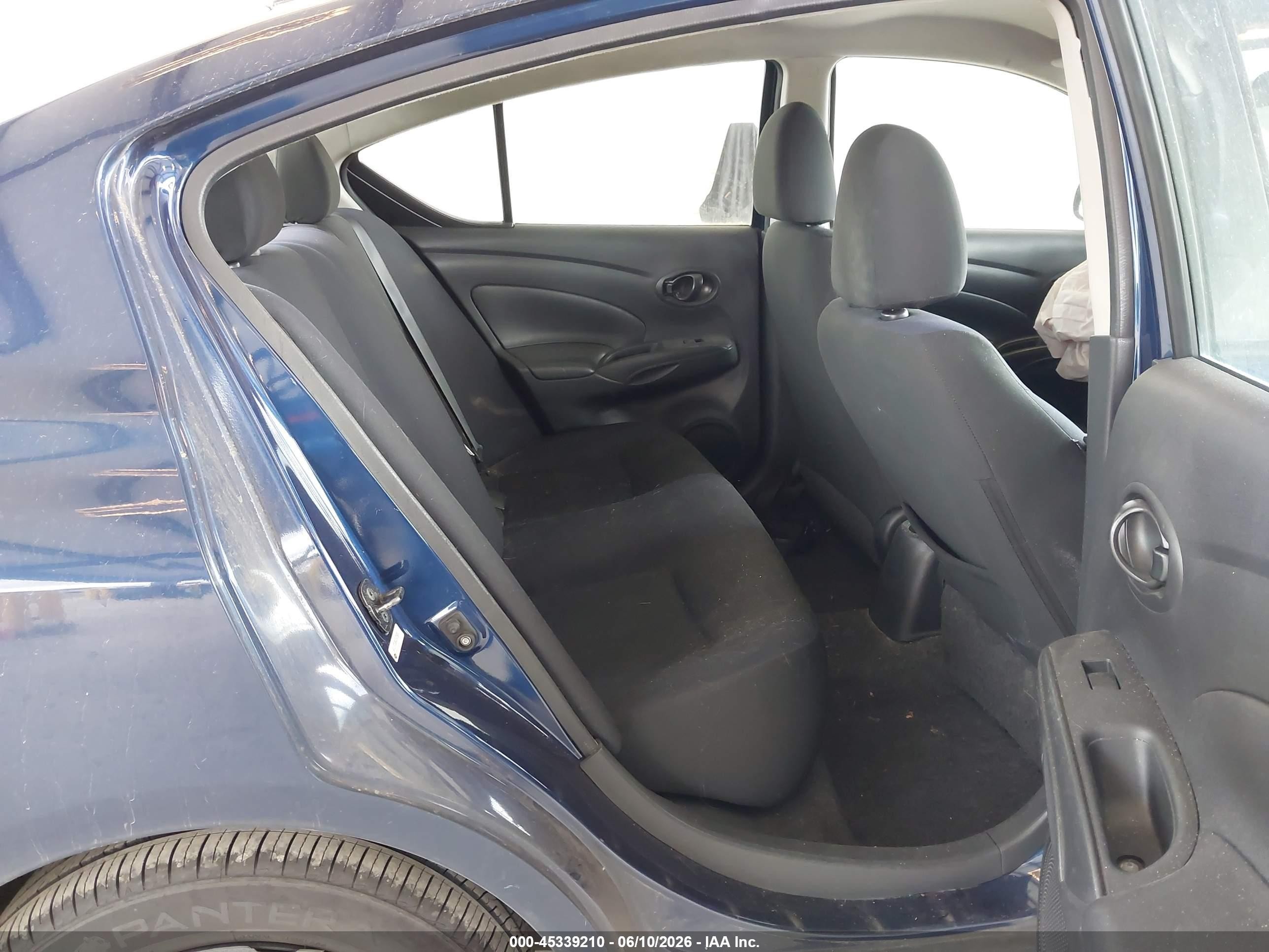 2012 Nissan Versa 1.6 Sv Blue vin: 3N1CN7AP6CL876861