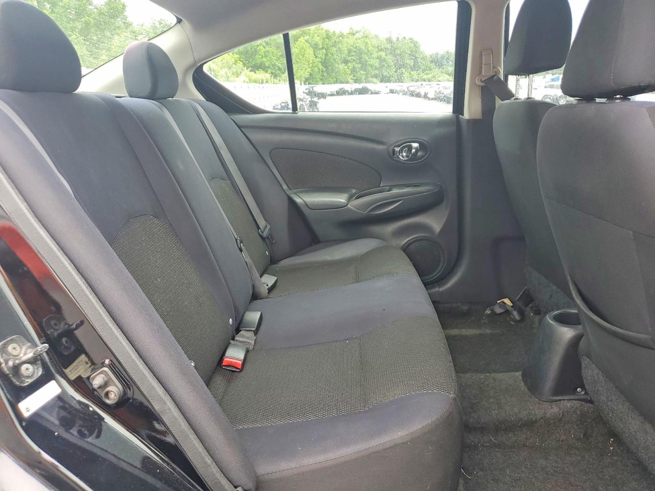 2012 Nissan Versa 1.6 S Black vin: 3N1CN7AP6CL891876