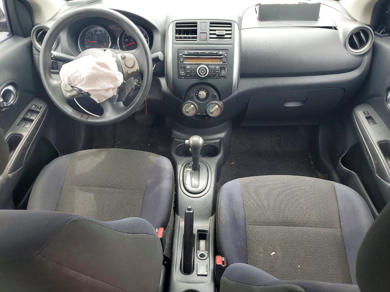 2012 Nissan Versa 1.6 S Black vin: 3N1CN7AP6CL891876