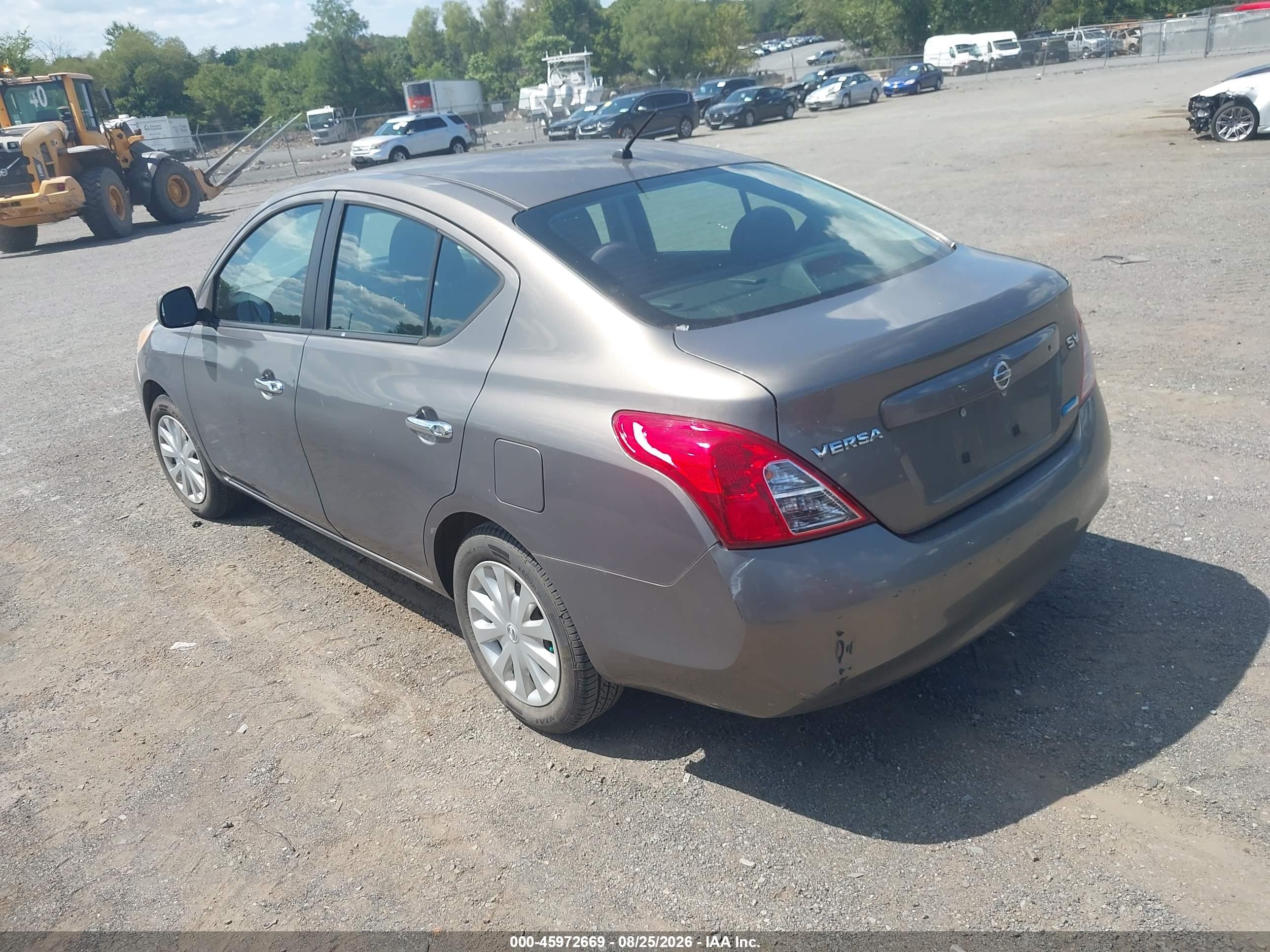 2012 Nissan Versa 1.6 Sv Brown vin: 3N1CN7AP6CL898682
