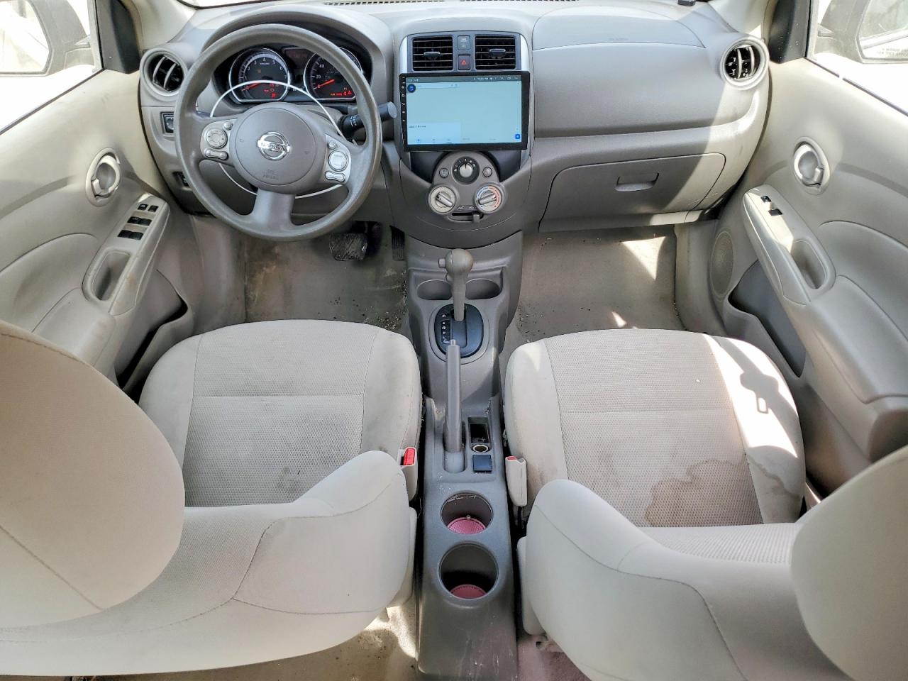 2012 Nissan Versa 1.6 S Gray vin: 3N1CN7AP6CL934564