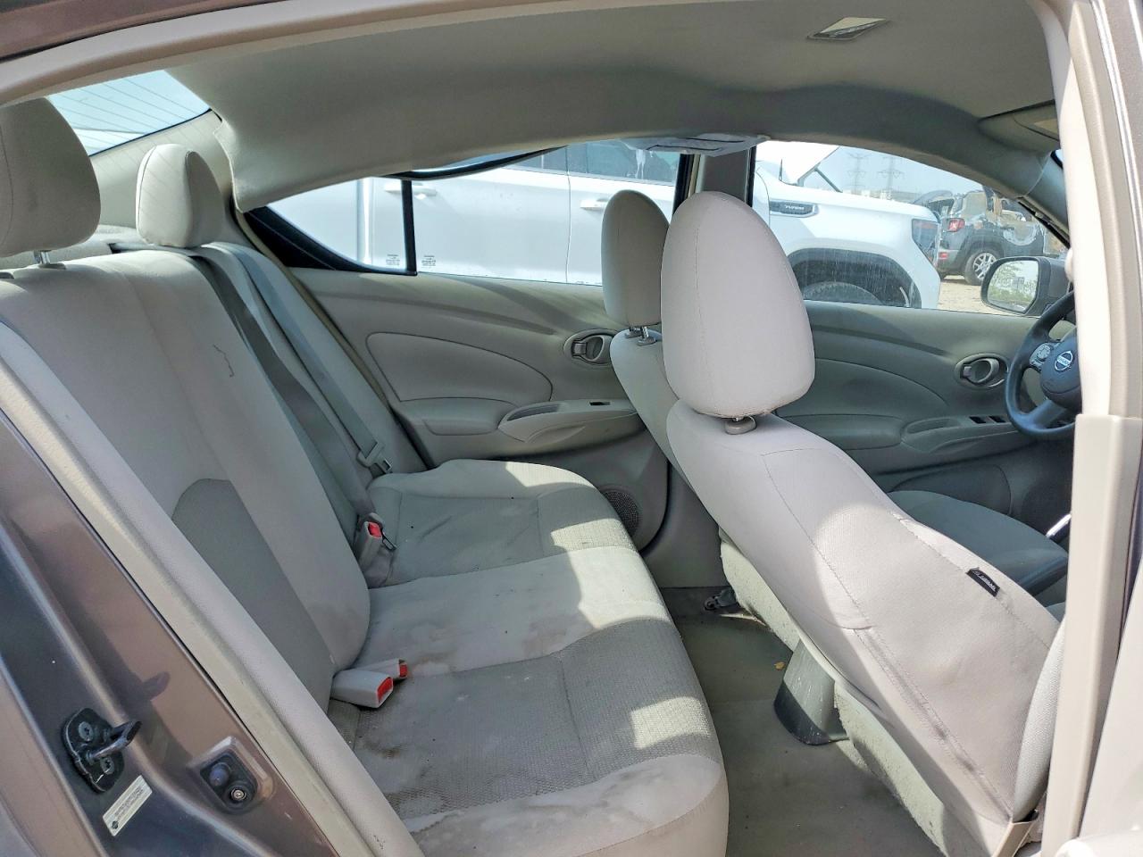 2012 Nissan Versa 1.6 S Gray vin: 3N1CN7AP6CL934564