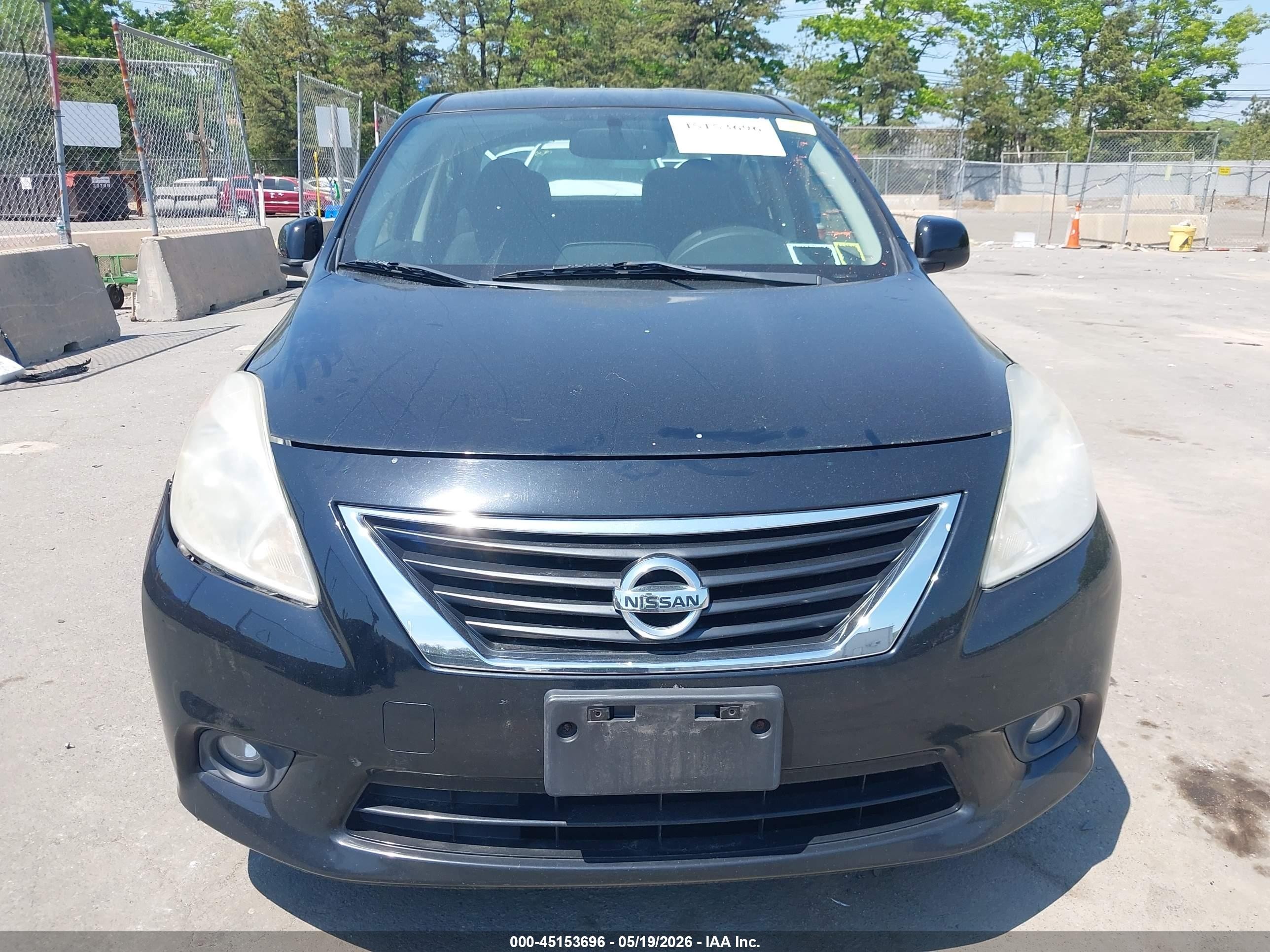 2013 Nissan Versa 1.6 Sv Черный vin: 3N1CN7AP6DL819027
