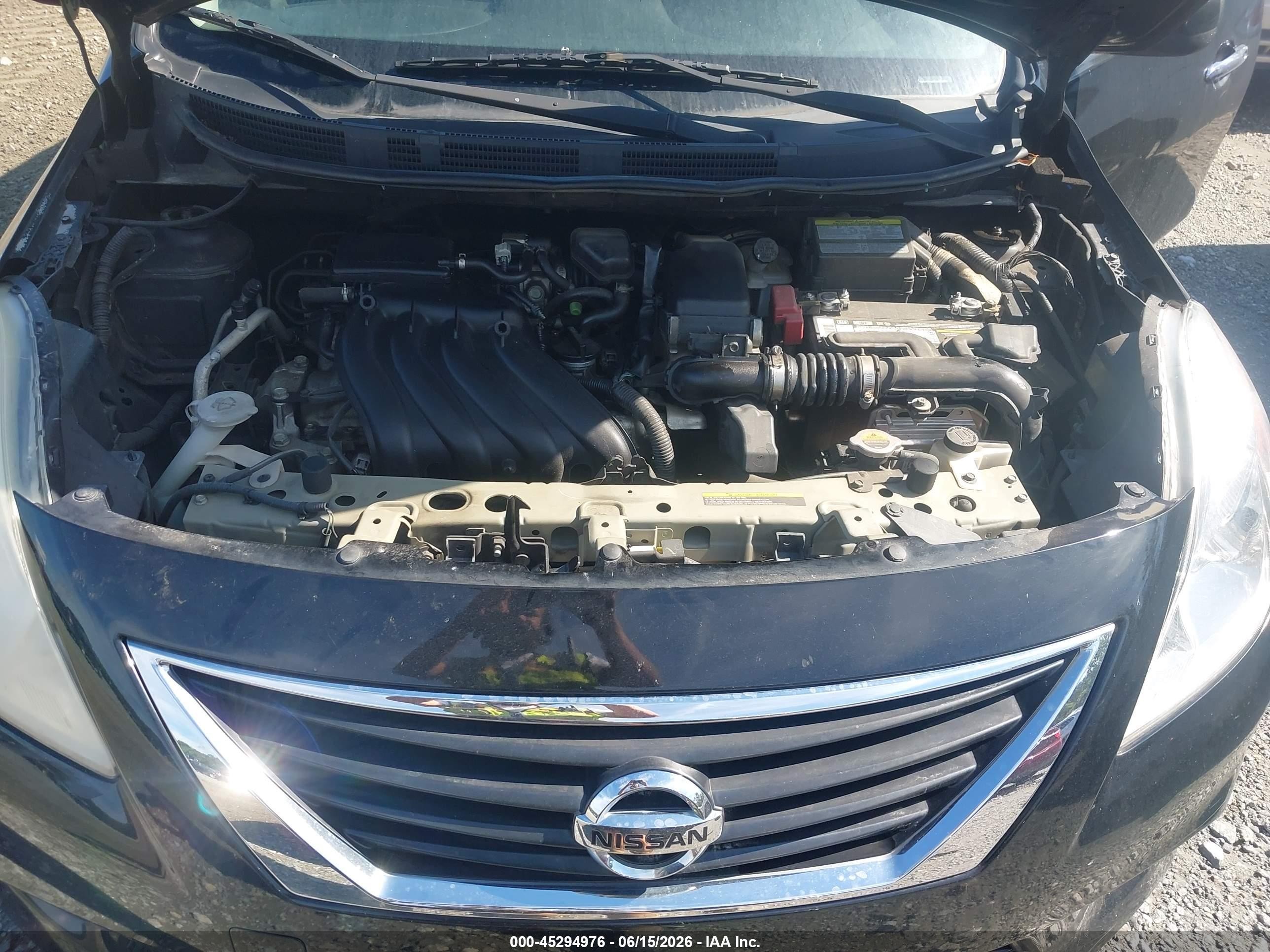 2013 Nissan Versa 1.6 Sv Black vin: 3N1CN7AP6DL820131