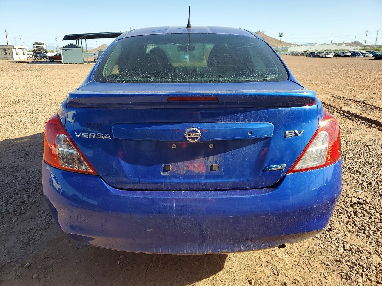 2013 Nissan Versa 1.6 S Синий vin: 3N1CN7AP6DL828097