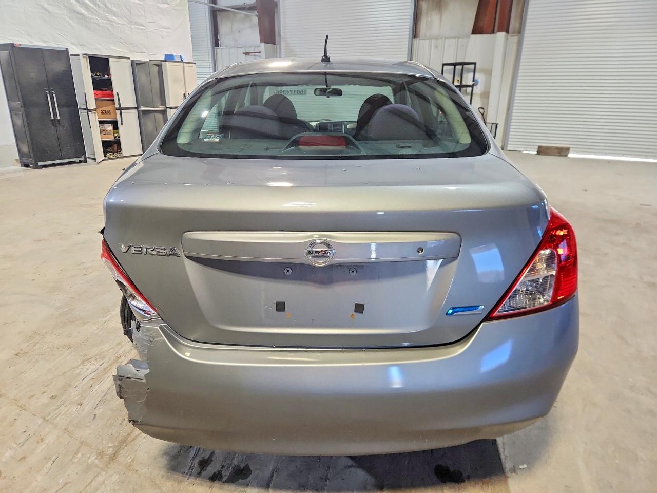 2013 Nissan Versa 1.6 S Gray vin: 3N1CN7AP6DL835020