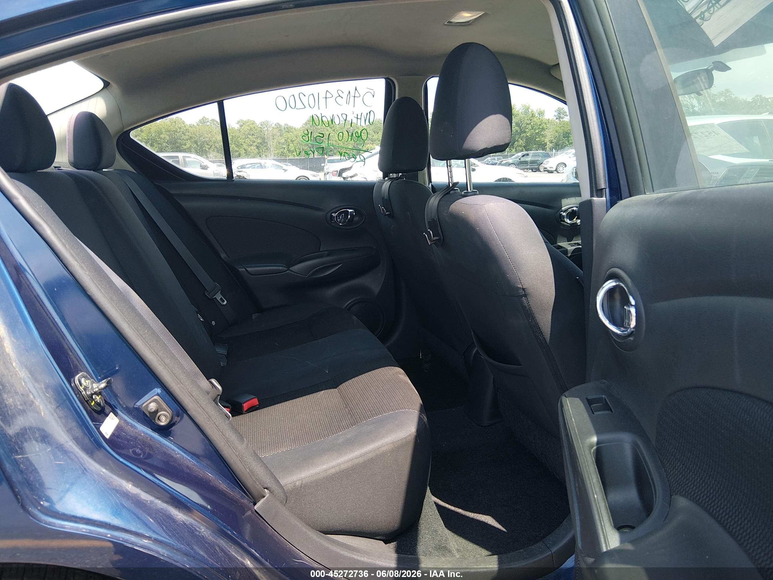 2013 Nissan Versa 1.6 Sv Blue vin: 3N1CN7AP6DL843263