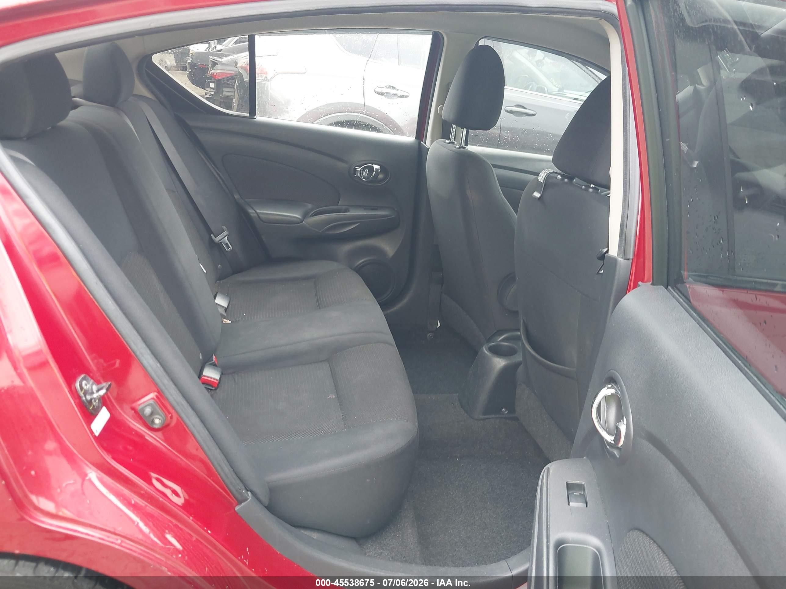 2013 Nissan Versa 1.6 Sv Красный vin: 3N1CN7AP6DL860001