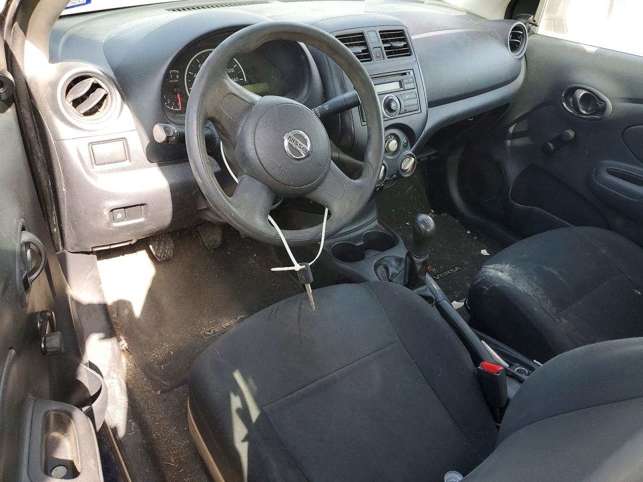 2014 Nissan Versa 1.6 S Blue vin: 3N1CN7AP6EL839702