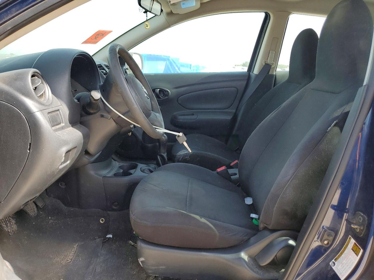 2014 Nissan Versa 1.6 S Blue vin: 3N1CN7AP6EL839702
