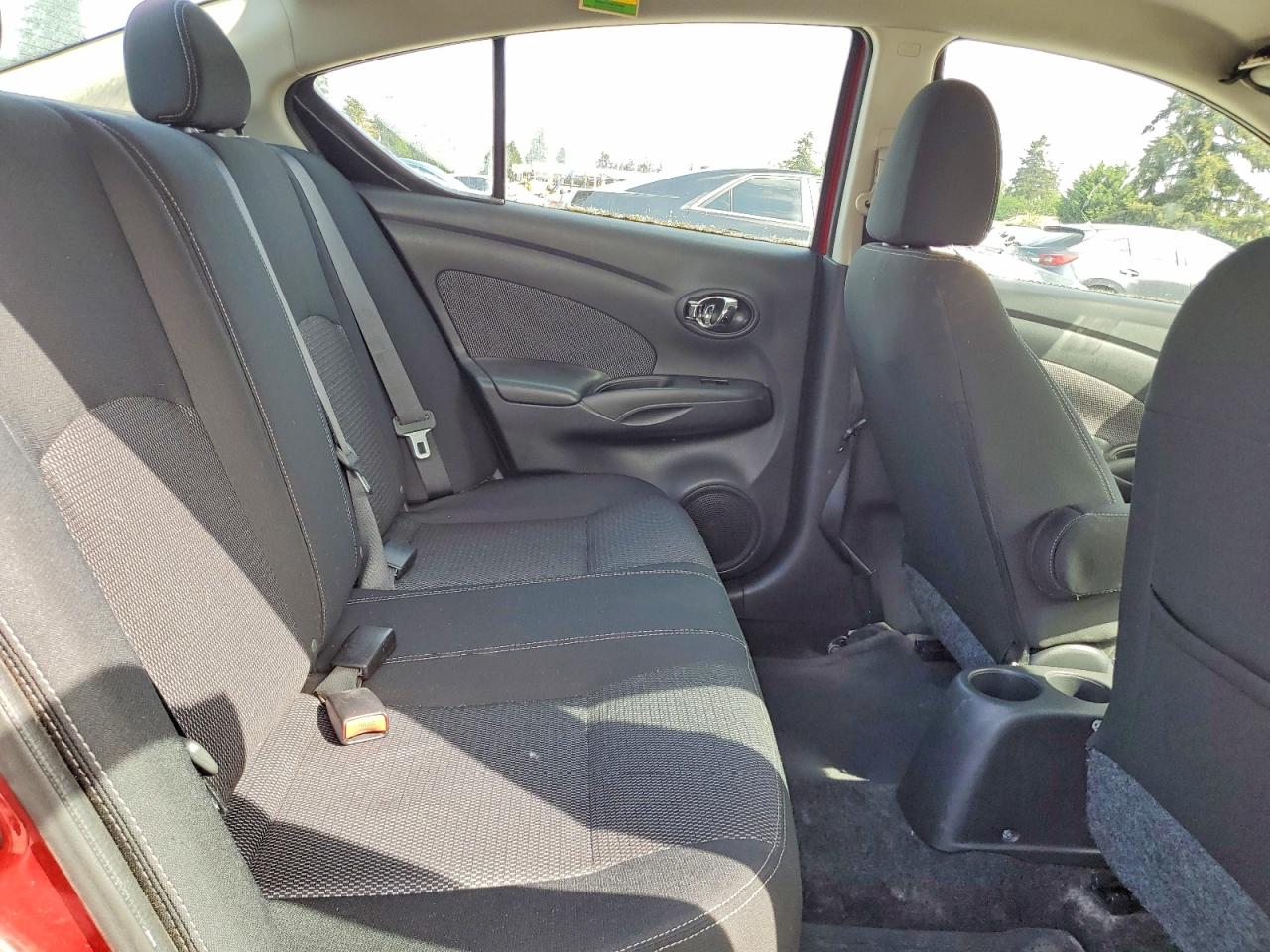 2015 Nissan Versa 1.6 Sv Maroon vin: 3N1CN7AP6FL812971