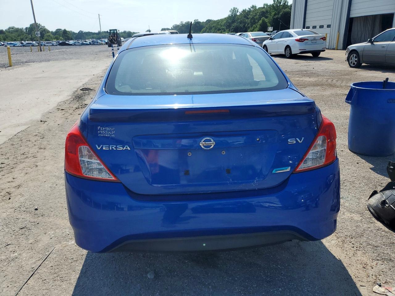 2015 Nissan Versa 1.6 Sv Blue vin: 3N1CN7AP6FL866089