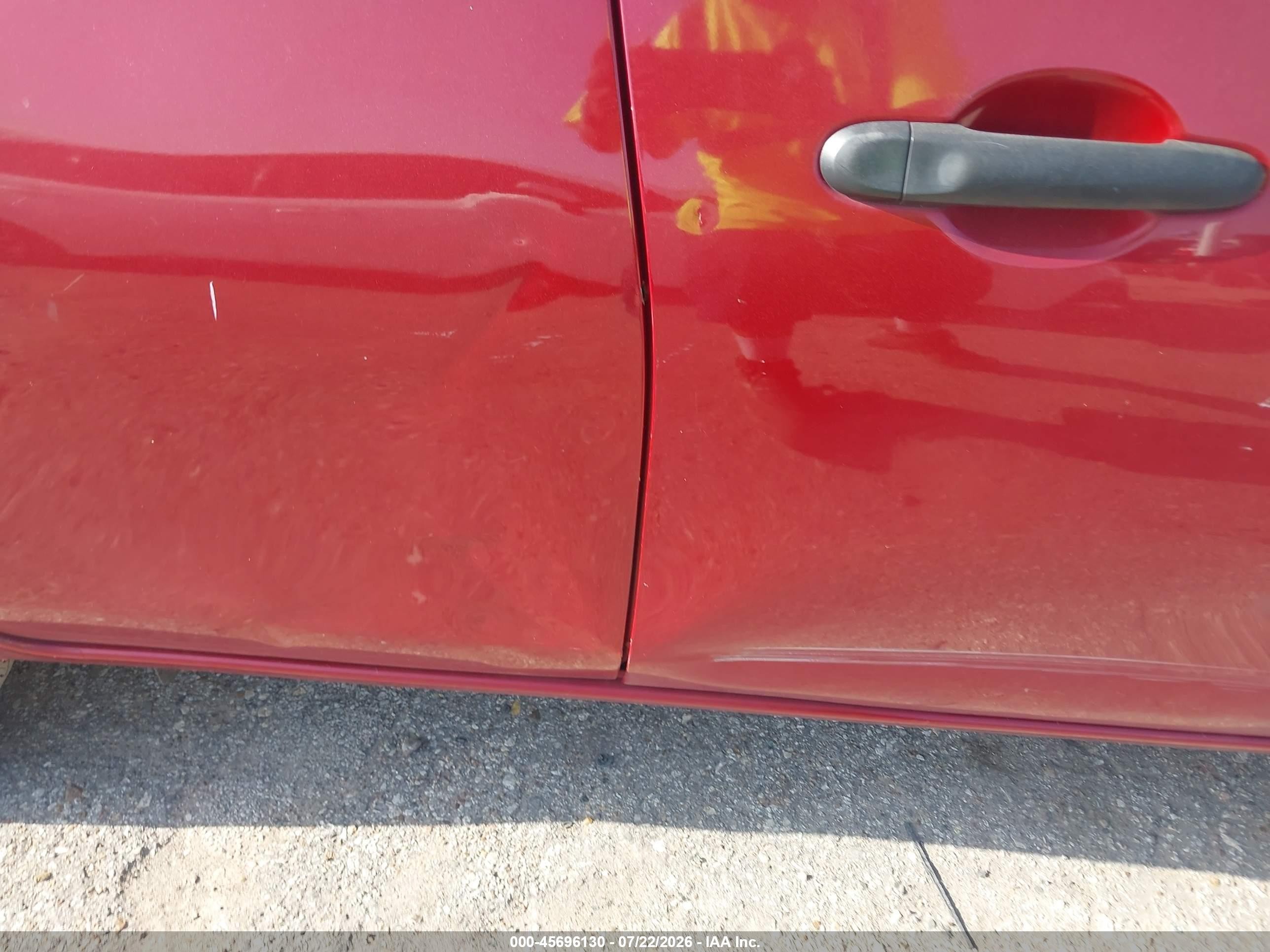 2015 Nissan Versa 1.6 S+ Red vin: 3N1CN7AP6FL870109