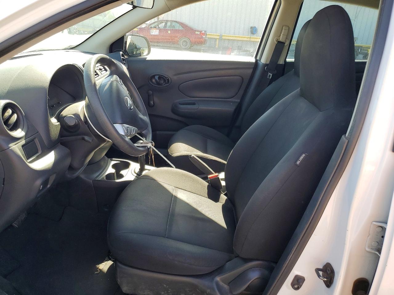 2015 Nissan Versa 1.6 S Plus White vin: 3N1CN7AP6FL890568