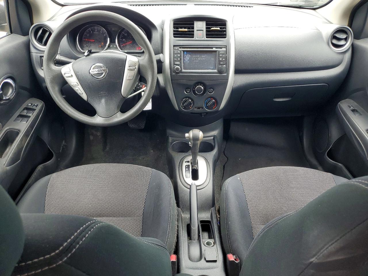 2015 Nissan Versa 1.6 Sv Gray vin: 3N1CN7AP6FL897682