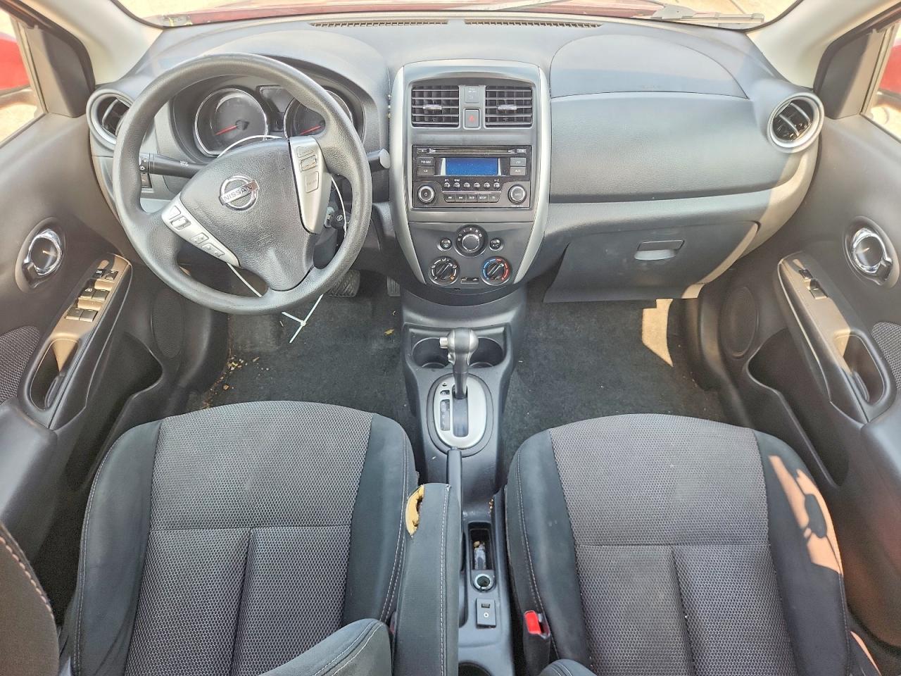 2016 Nissan Versa 1.6 Sv Red vin: 3N1CN7AP6GL871679