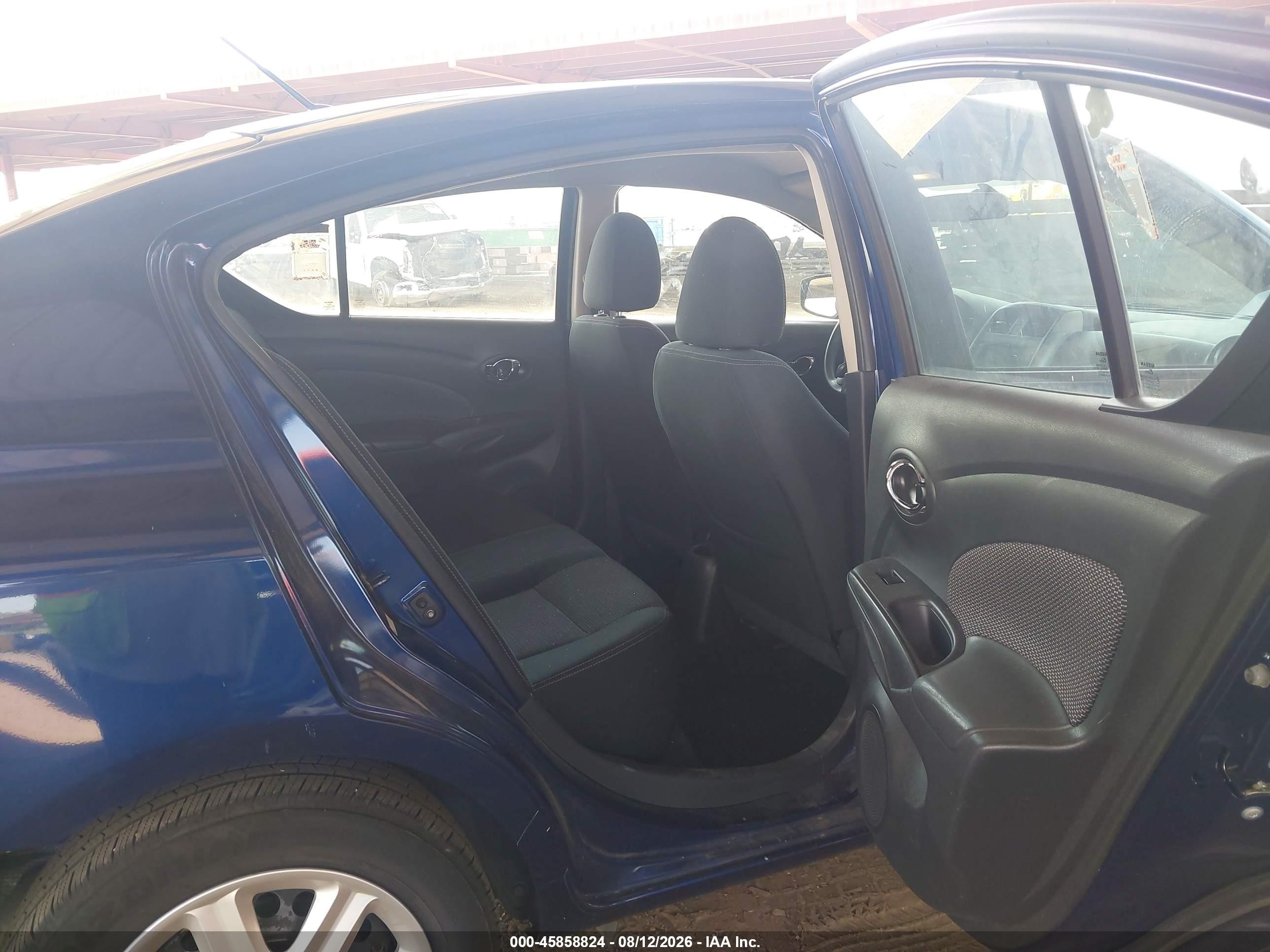 2019 Nissan Versa 1.6 Sv Синий vin: 3N1CN7AP6KL858231