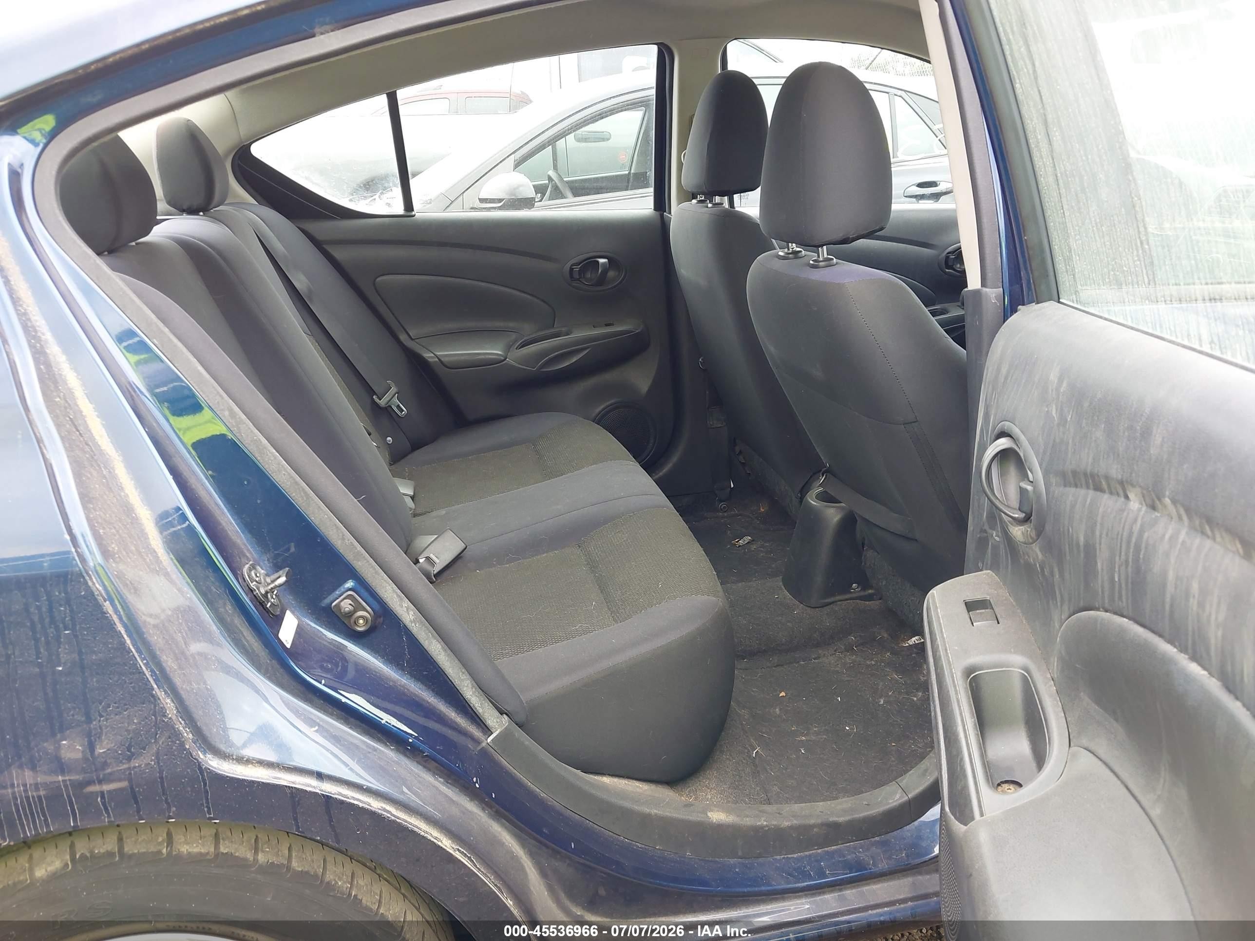 2012 Nissan Versa 1.6 Sv Blue vin: 3N1CN7AP7CL858112