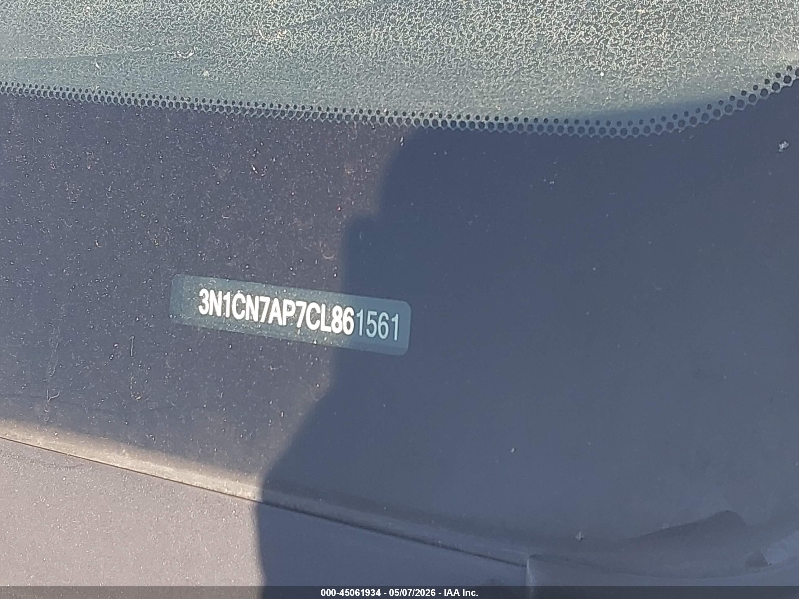 2012 Nissan Versa 1.6 S Silver vin: 3N1CN7AP7CL861561