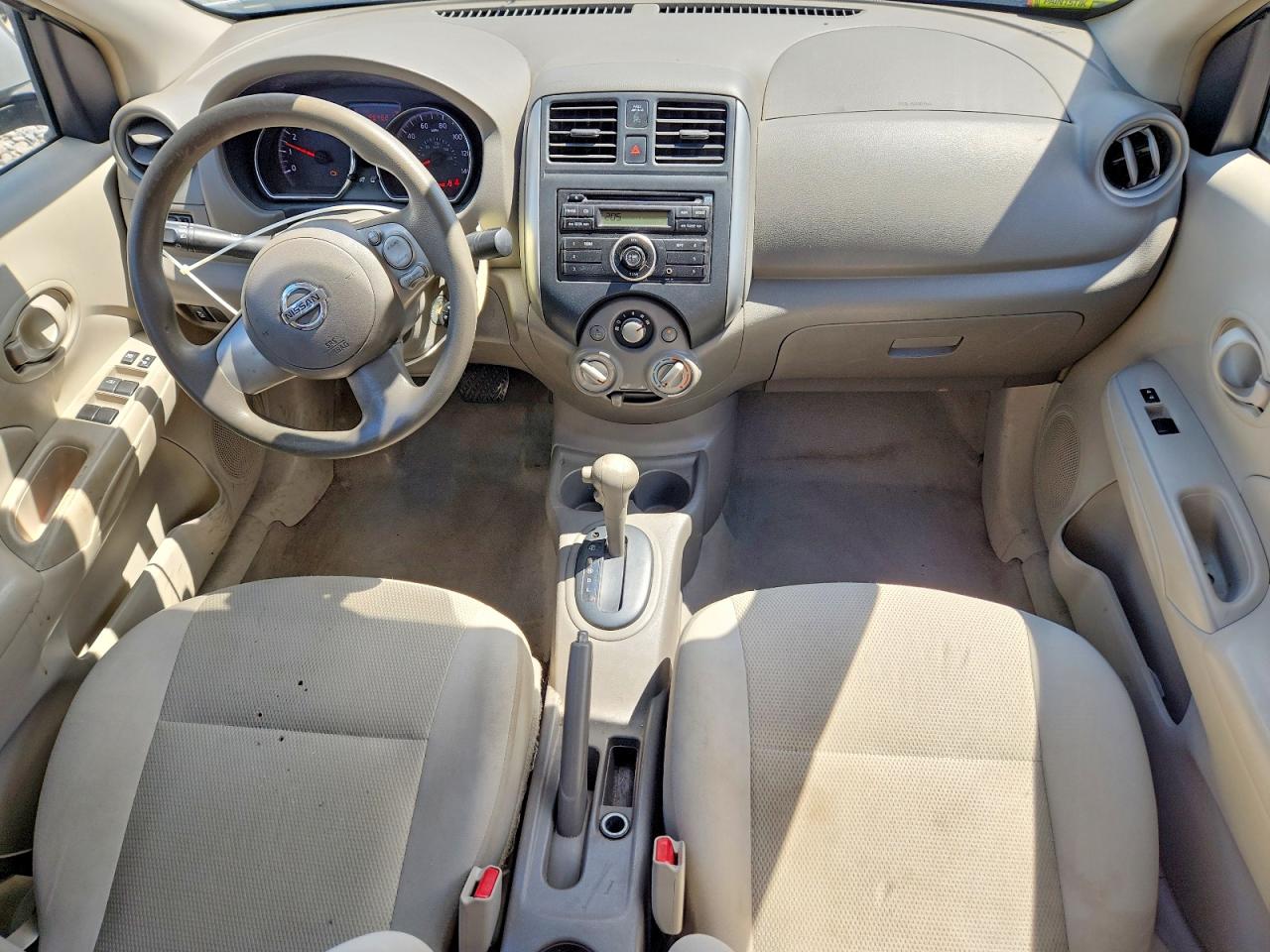 2012 Nissan Versa S/sv/sl Silver vin: 3N1CN7AP7CL868445