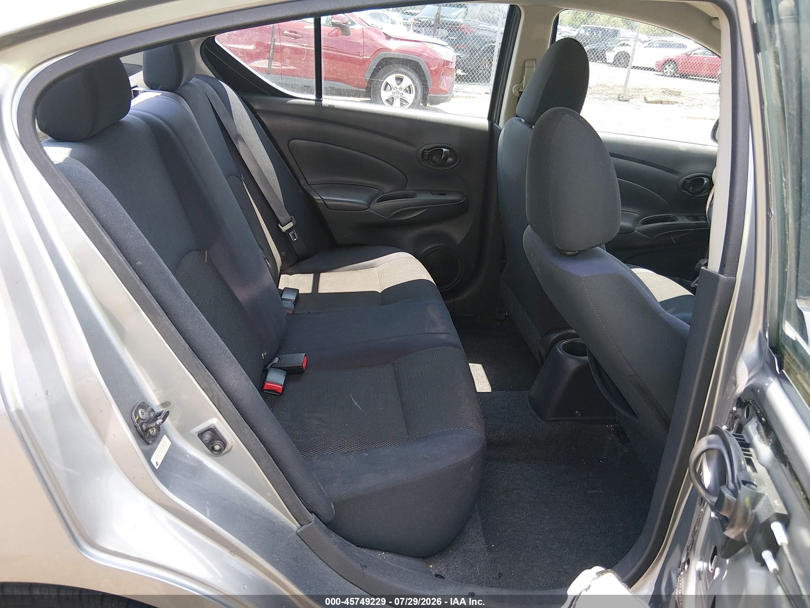 2012 Nissan Versa 1.6 Sv Gray vin: 3N1CN7AP7CL885116