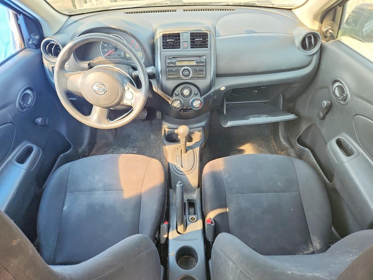 2013 Nissan Versa 1.6 S Black vin: 3N1CN7AP7DL855177