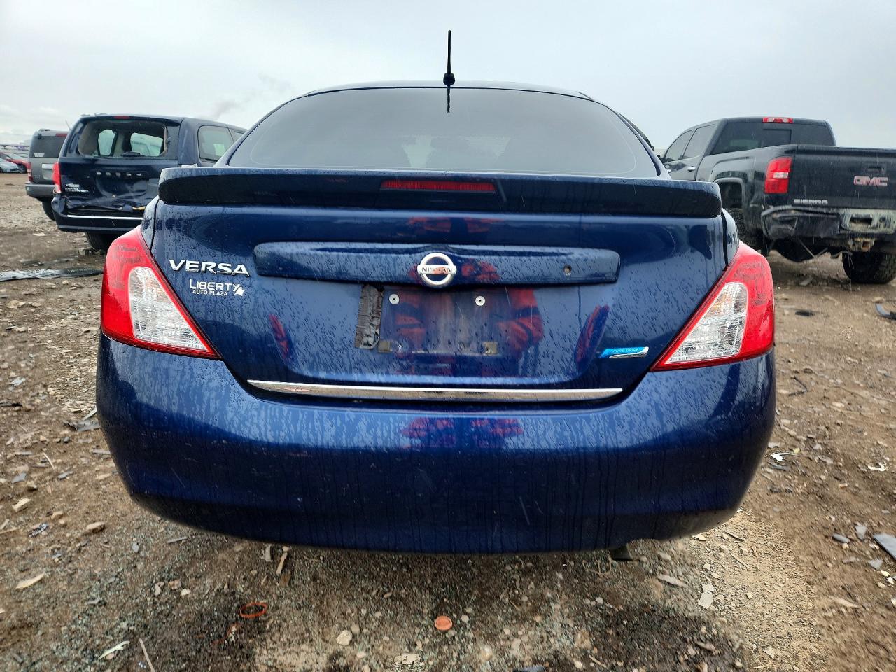 2014 Nissan Versa 1.6 S Plus Blue vin: 3N1CN7AP7EL844522